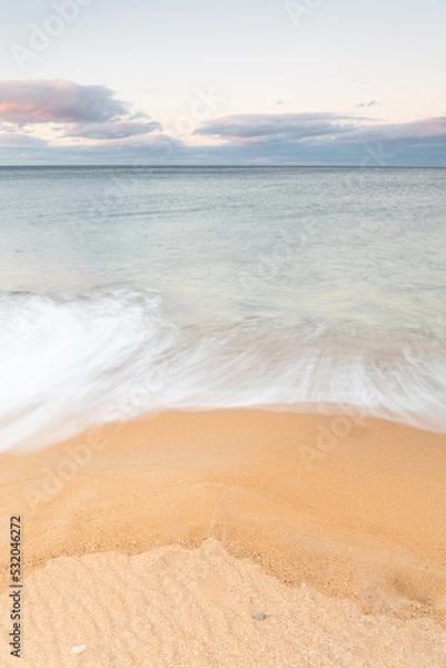 Obraz sand beach and sea