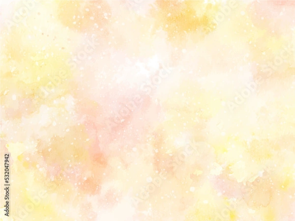 Obraz 秋 水彩 背景 インクアート