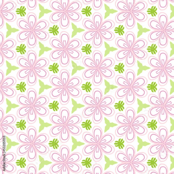 Obraz seamless floral pattern