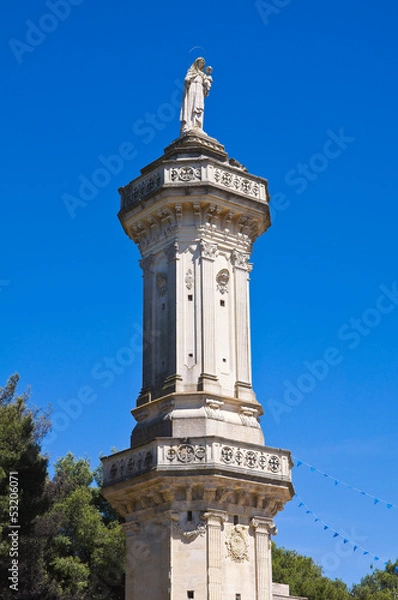 Fototapeta Sanctuary of Montevergine. Palmariggi. Puglia. Italy.
