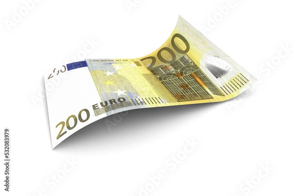 Obraz 200 Euro Note