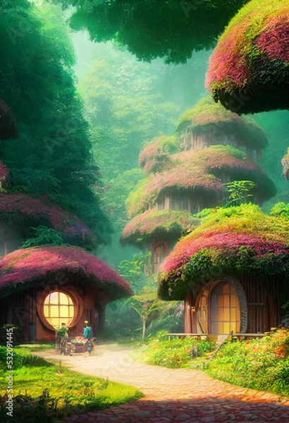 Obraz tropical garden