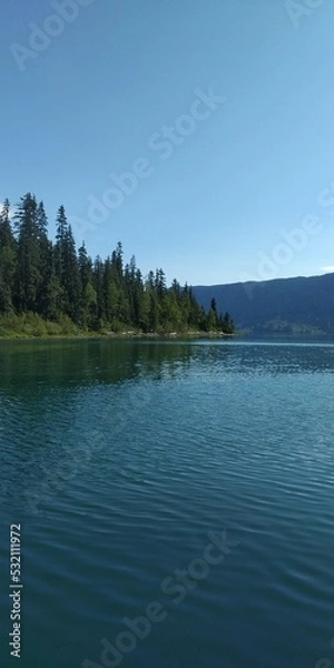 Fototapeta View of British Columbia in Canada 