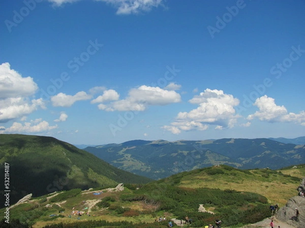 Obraz landscape in the mountains