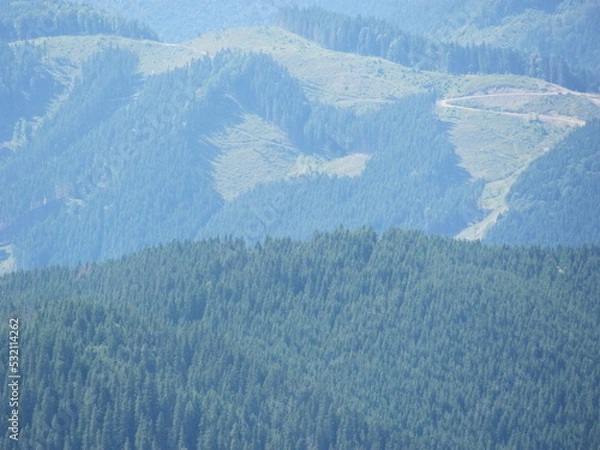 Obraz winter mountain landscape