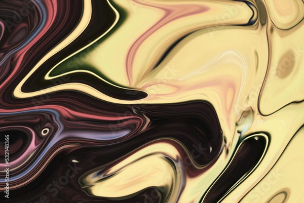 Fototapeta Abstract Colorful fluid background closeup. Highly textured. High quality details. Liquid forms an abstract background, perfect for wallpaper etc.