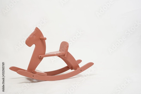 Obraz ピンクの木馬