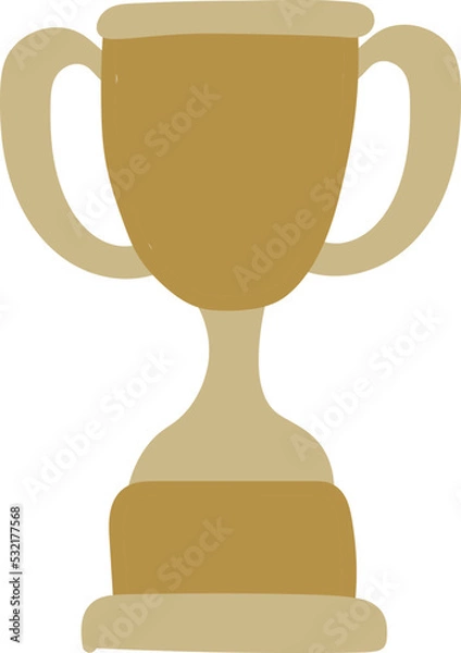 Obraz award hand drawn icon