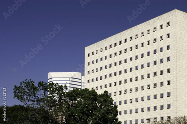 Obraz houston courthouse - side view
