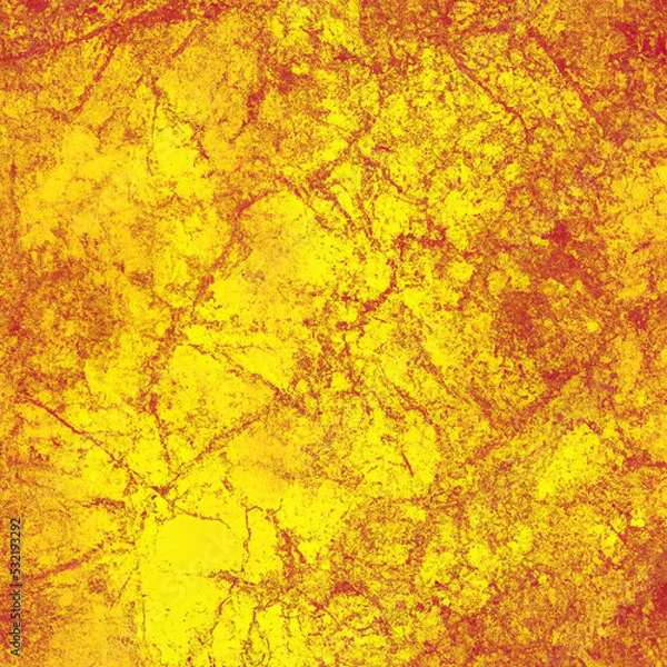 Obraz Abstract organic lines wallpaper background illustration autumn colors honey shapes tree leaves, branches and roots earth texture stone