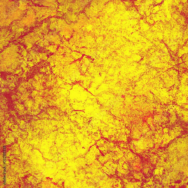 Obraz Abstract organic lines wallpaper background illustration autumn colors honey shapes tree leaves, branches and roots earth texture stone