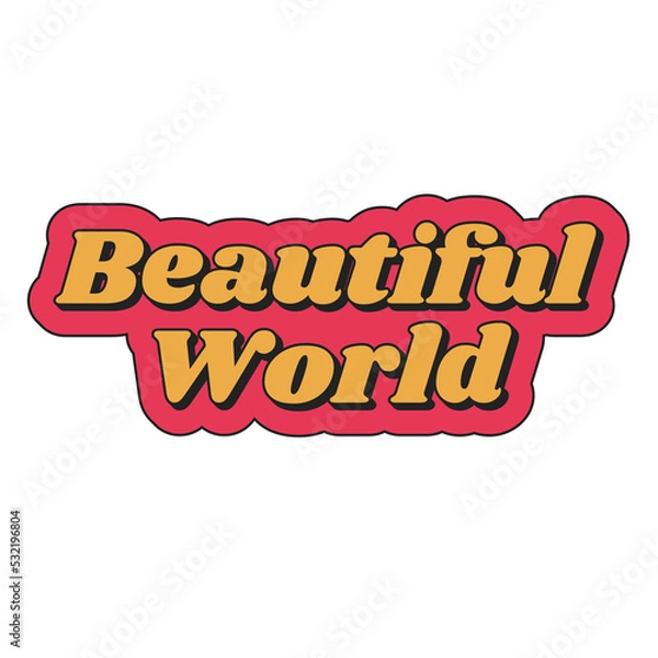 Obraz Retro Sticker 03