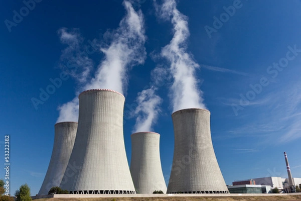 Fototapeta Nuclear power plant