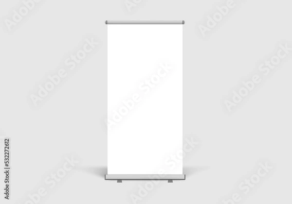Obraz Exhibition Standee mock-up assortment, Empty, business, stand