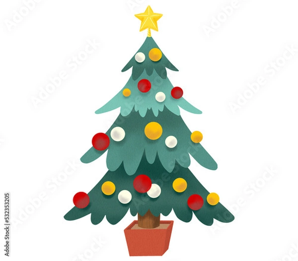 Fototapeta クリスマスツリー