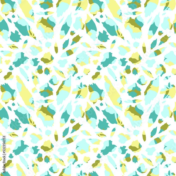 Fototapeta Mosaic seamless pattern imitation decorative stone