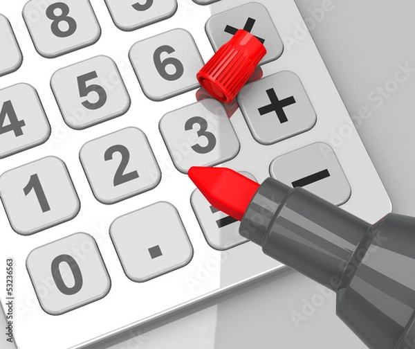 Obraz Die Sparmaßnahmen