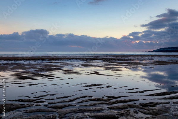 Obraz sunrise on the beach