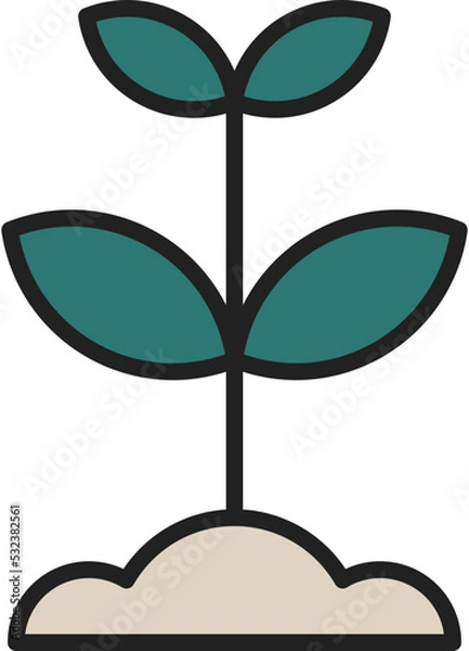 Fototapeta environment icon vector