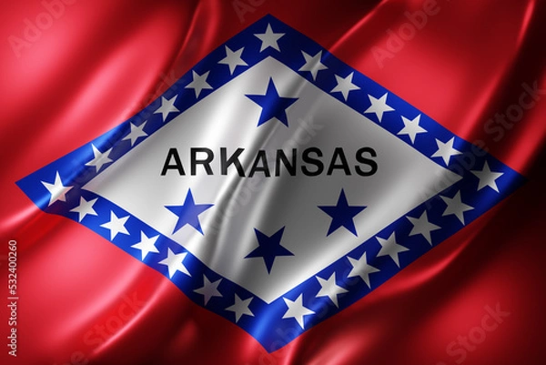 Obraz Arkansas State flag