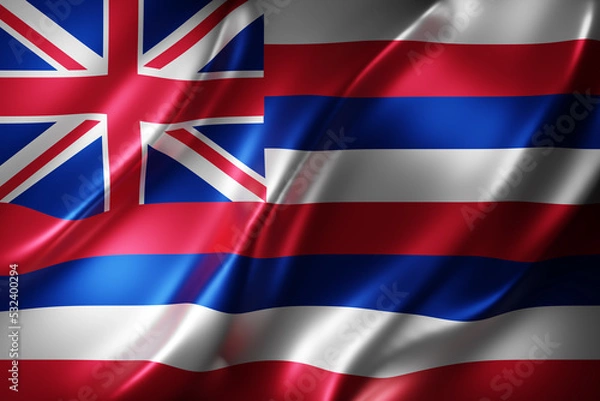 Obraz Hawaii State flag