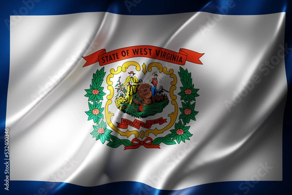 Obraz West Virginia State flag