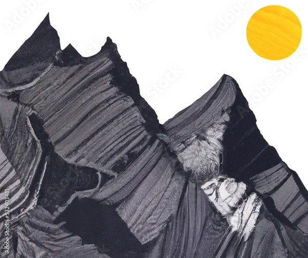 Obraz Mountains - Abstract Landscapes