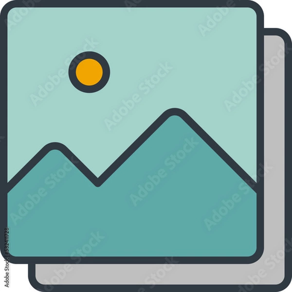 Obraz photo editing icon