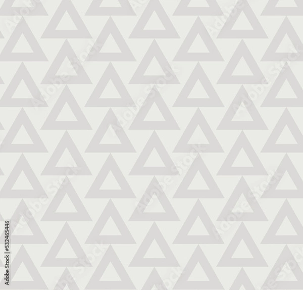 Obraz vector seamless geometric pattern with triangles