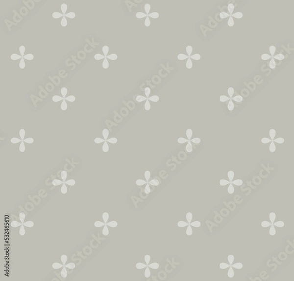 Obraz vector seamless pattern with white elements