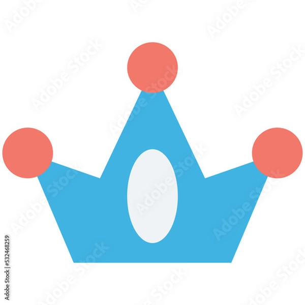 Fototapeta Crown Vector Icon
