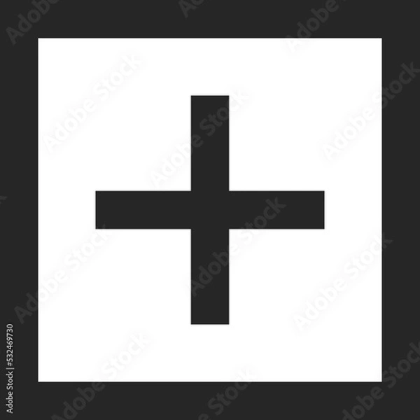 Fototapeta Remove and Add icon