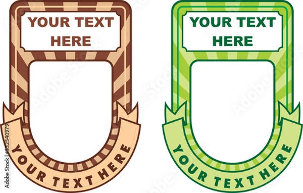 Fototapeta Pattern sign board