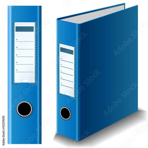 Obraz Blue binder