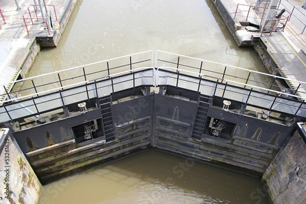 Fototapeta Schleusentor