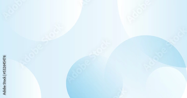 Fototapeta geometric blue white abstract graphic elements for presentation background paper circle design