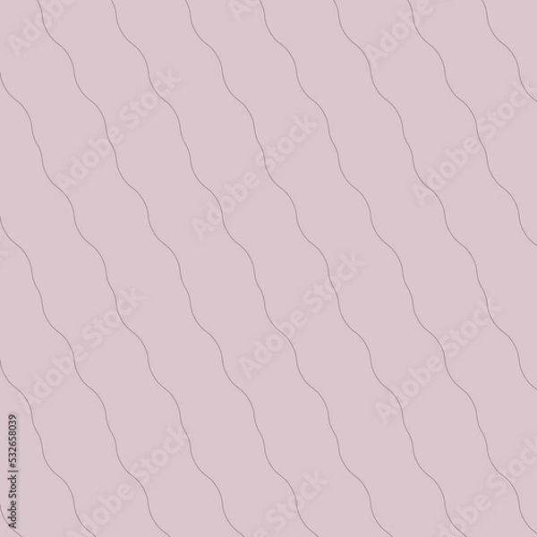 Obraz vector pink seamless pattern with wavy lines