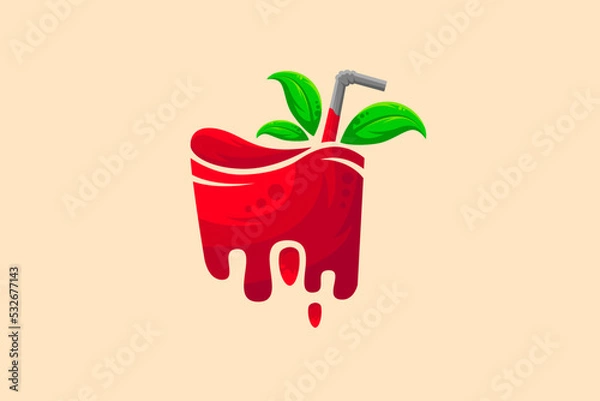 Obraz juice logo vector for your branding needs