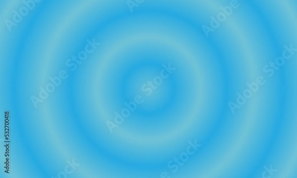 Fototapeta 3d gradient blue circle abstract background illustration