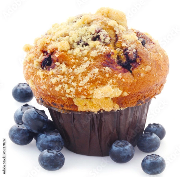 Fototapeta Muffin z jagodami