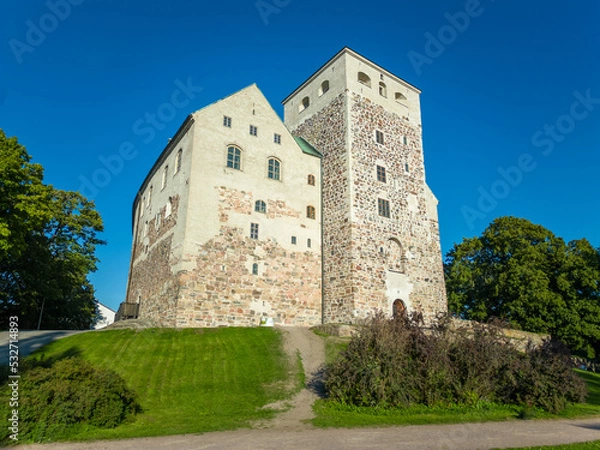 Fototapeta Turku castle built in 1280