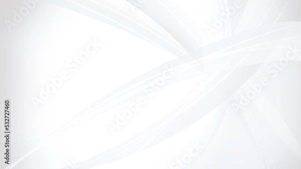 Obraz Abstract White Background with large stroke
