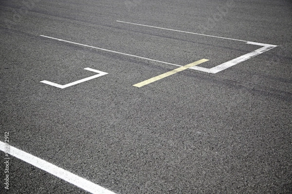 Fototapeta Track competition