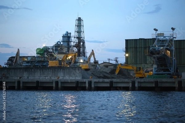 Fototapeta 川崎工場