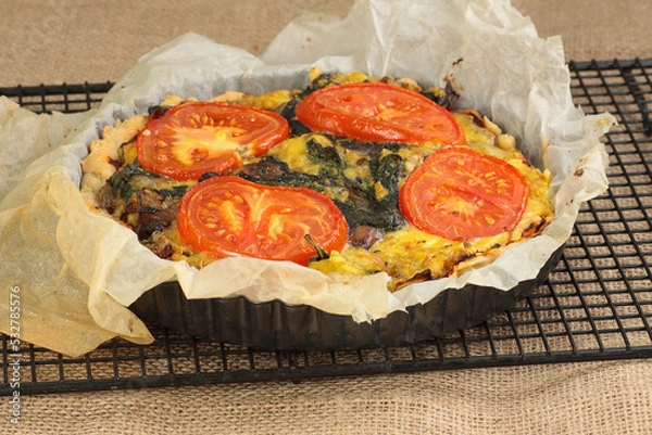 Fototapeta vegan pie