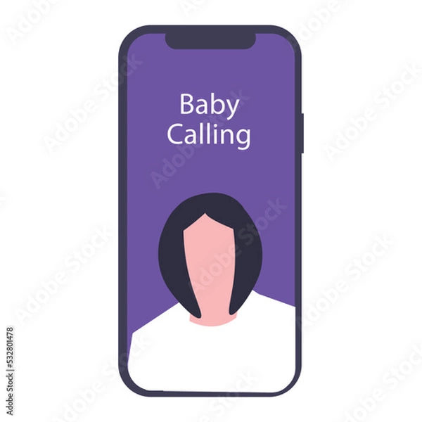 Fototapeta Girlfriend Calling
