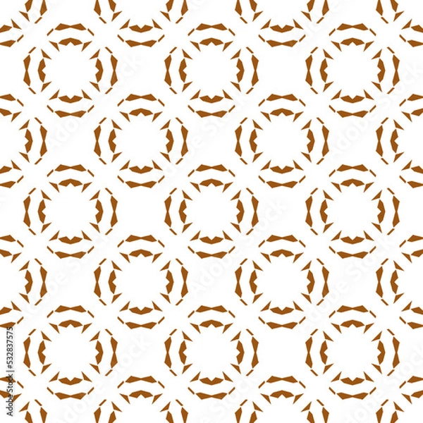 Fototapeta Geometric pattern. Seamless vector background. Ethnic graphic design.