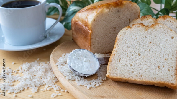 Fototapeta 米粉パン イメージ