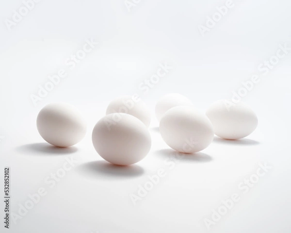 Fototapeta Eggs in a row