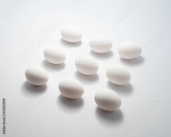 Fototapeta Eggs in a row